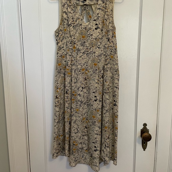 Silk Sun Dress with Cutout Details from Anthropology - Picture 5 of 5